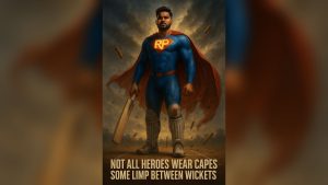 rishab pant a super man
