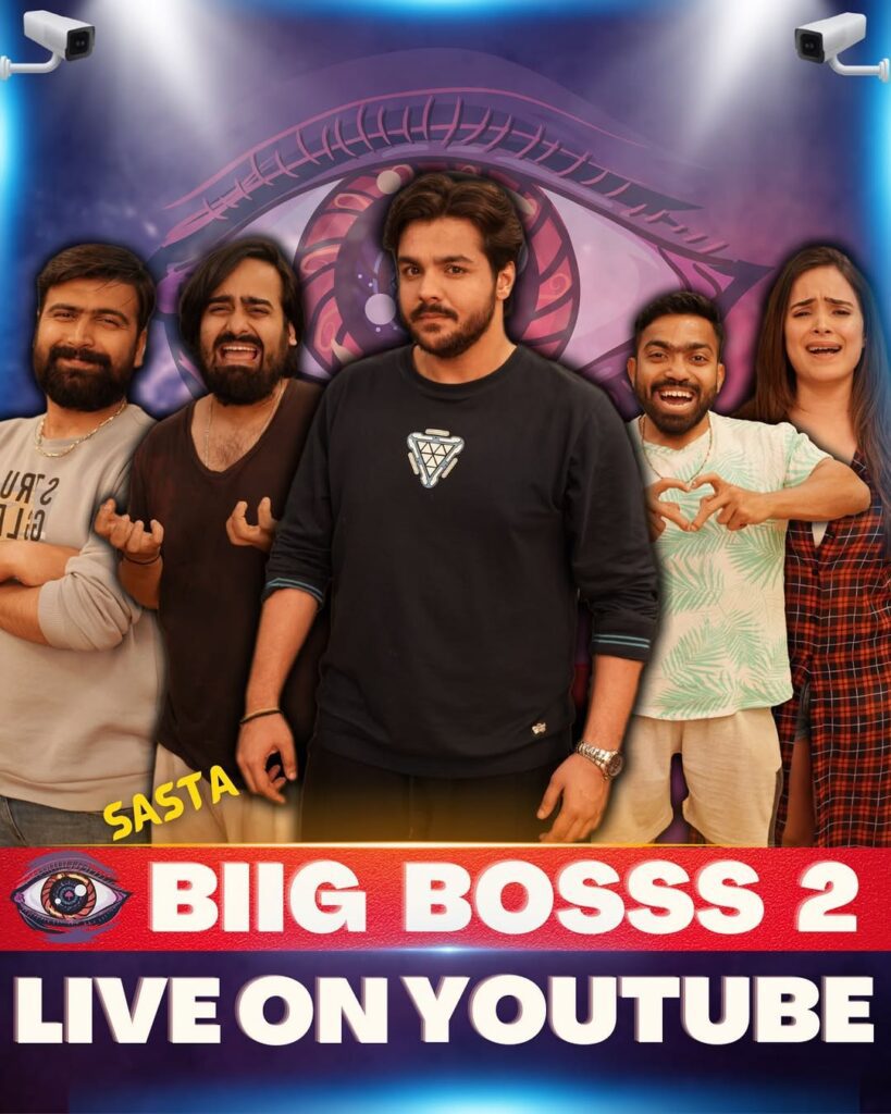 Ashish Chanchlani Sasta Biig Boss 2 post