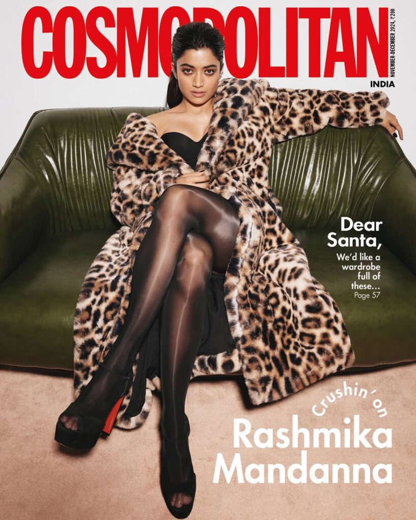 Rashmika Mandanna magazine cover