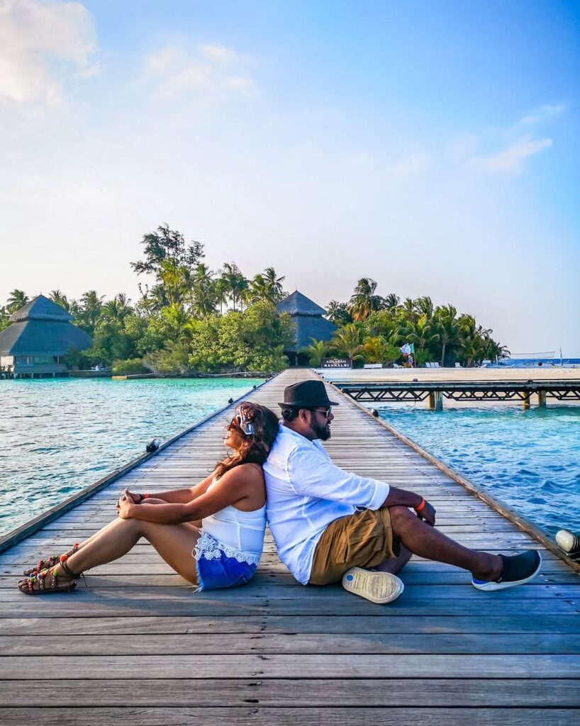 Diana and Donald Maldives