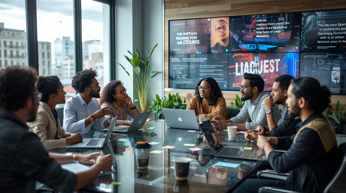 Startup founders of diverse ages and ethnicities