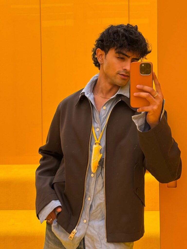 Sanket Mehta at MFW 2025 Onitsuka Tiger SS26