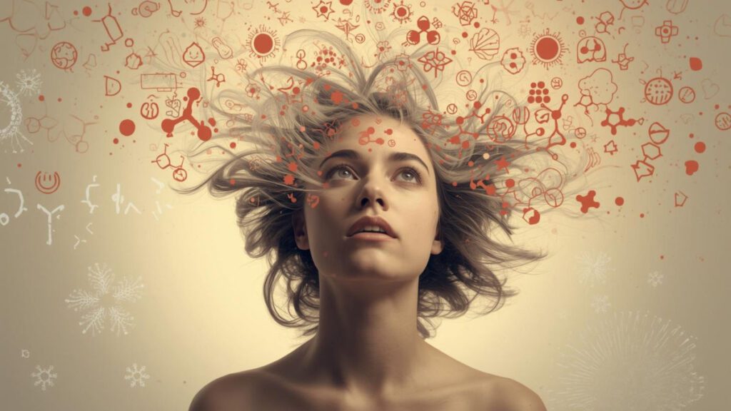 Women navigating mental health through hormonal shifts
