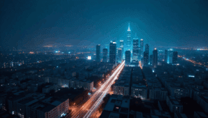 freepik a futuristic city at night where buildings subtly 83818