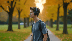freepik a young person walking through a calm park with he 30319