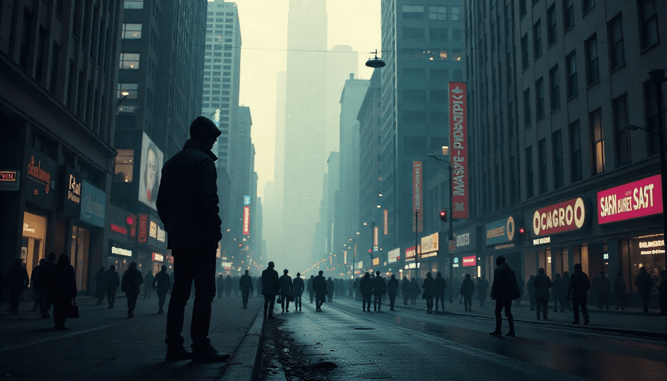 freepik a silhouette scrolling alone in a crowded city sym 69236