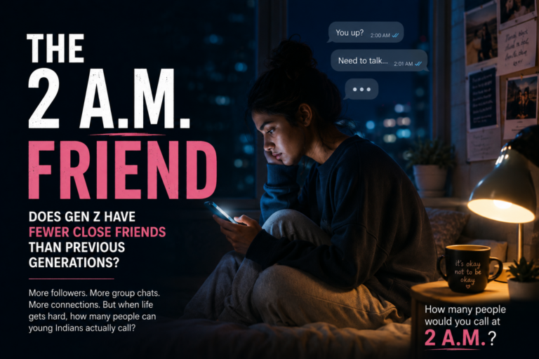 The 2 A.M. Friend: Does Gen Z Have Fewer Close Friends?