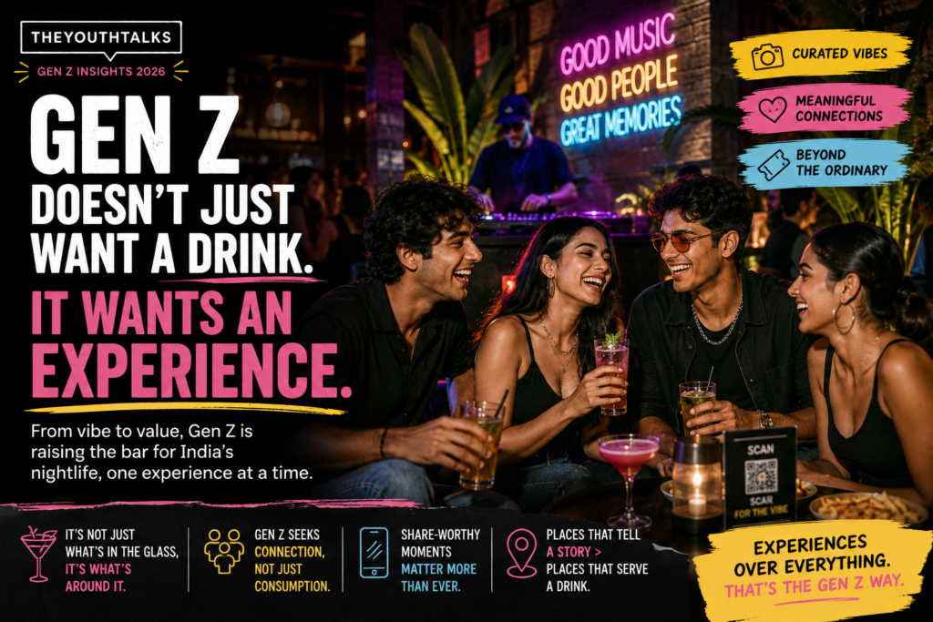 Gen Z Doesn’t Just Want a Drink. It Wants an Experience