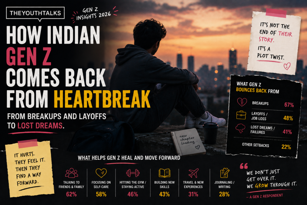How Indian Gen Z Comes Back From Heartbreak — From Breakups and Layoffs to Lost Dreams
