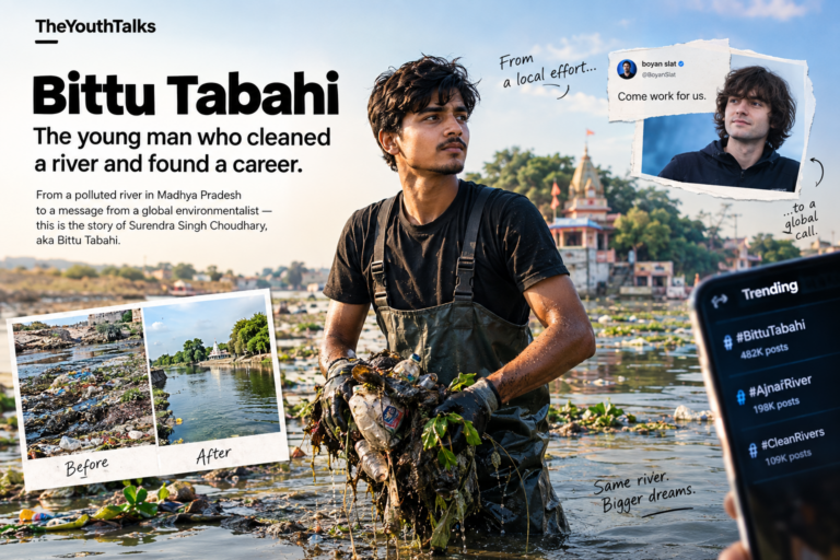 Bittu Tabahi Was Just Trying to Clean a River. Then the World Started Watching.