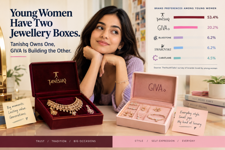 Young Women Have Two Jewellery Boxes. Tanishq Owns One, GIVA Is Building the Other