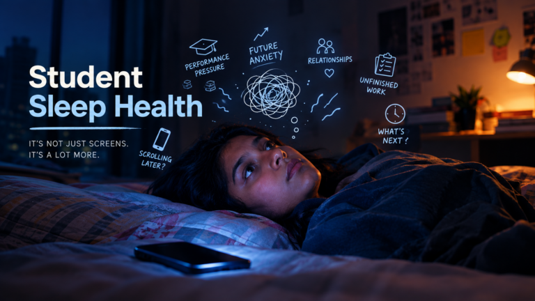 India's Students Are Not Losing Sleep Because of Their Phones. They're Losing It to Their Thoughts.