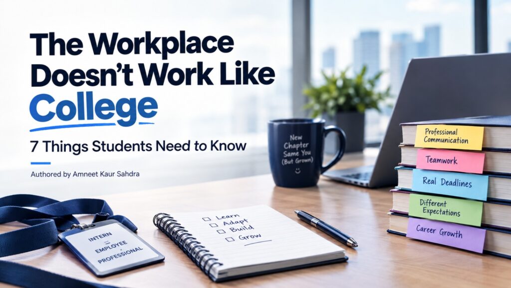 The Workplace Doesn’t Work Like College: 7 Things Students Need to Know
