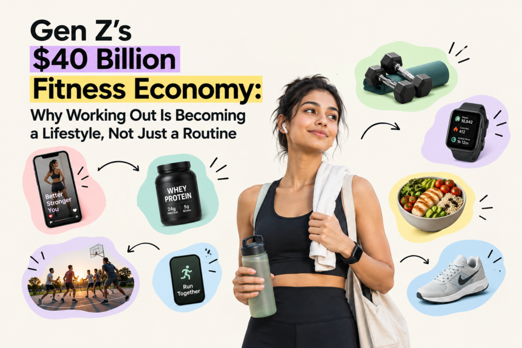Gen Z’s $40 Billion Fitness Economy: Why Working Out Is Becoming a Lifestyle, Not Just a Routine