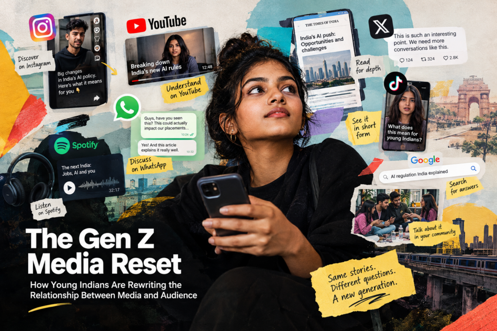 The Gen Z Media Reset: How Young Indians Are Rewriting the Relationship Between Media and Audience