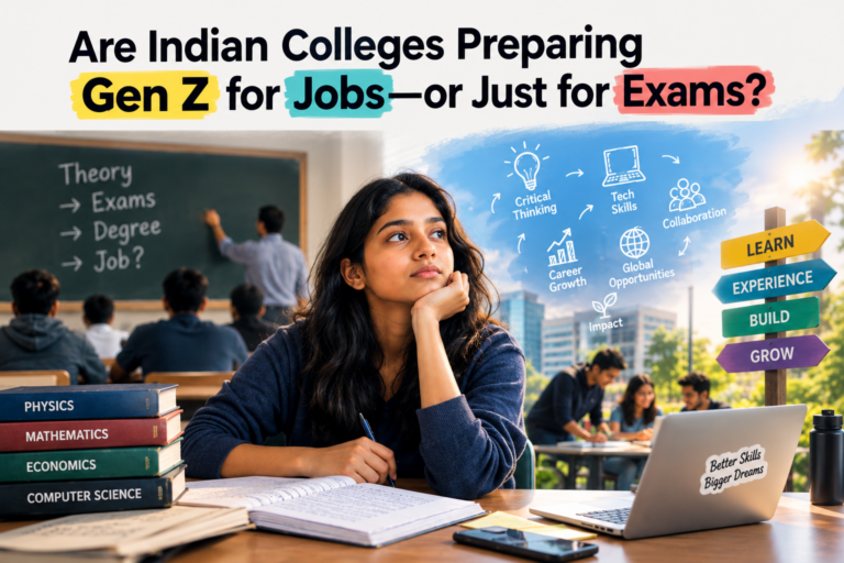 Are Indian Colleges Preparing Gen Z for Jobs—or Just for Exams?