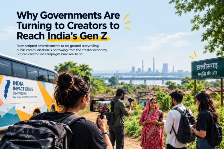 Why Governments Are Turning to Creators to Reach India's Gen Z