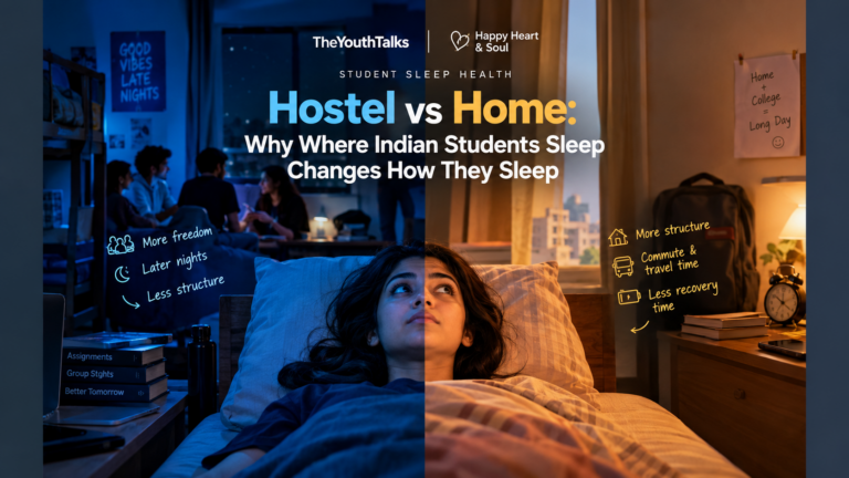 Hostel vs Home: Why Where Indian Students Sleep Changes How They Sleep